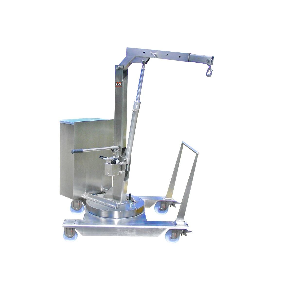 Mobilkran mit Gegengewicht aus Edelstahl, Modell 01M5AISI von Flex Lifting