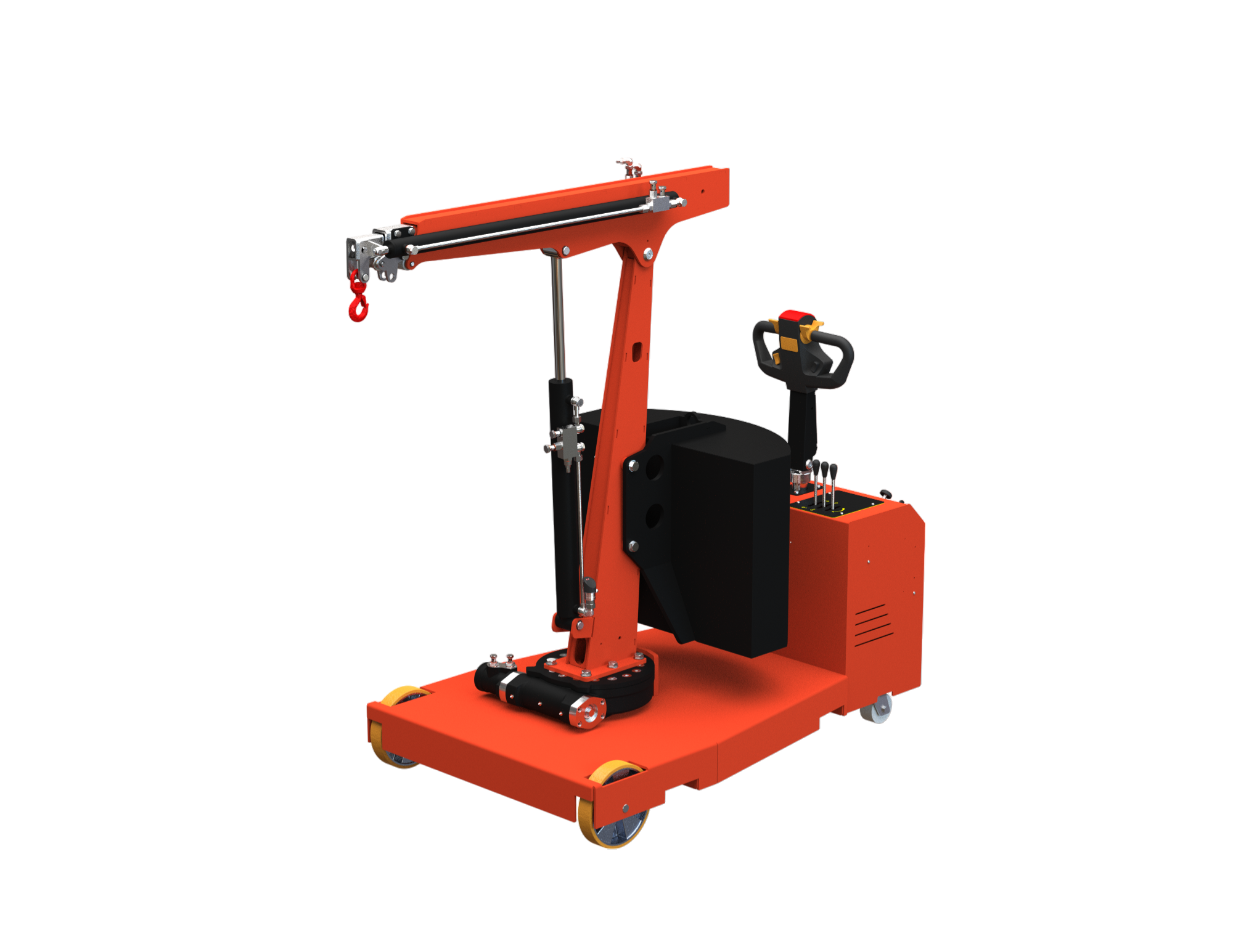 FLEX G1000DBL MOTORKRAN MIT SCHWENKARM UND KAPAZITÄT 1.000 KG