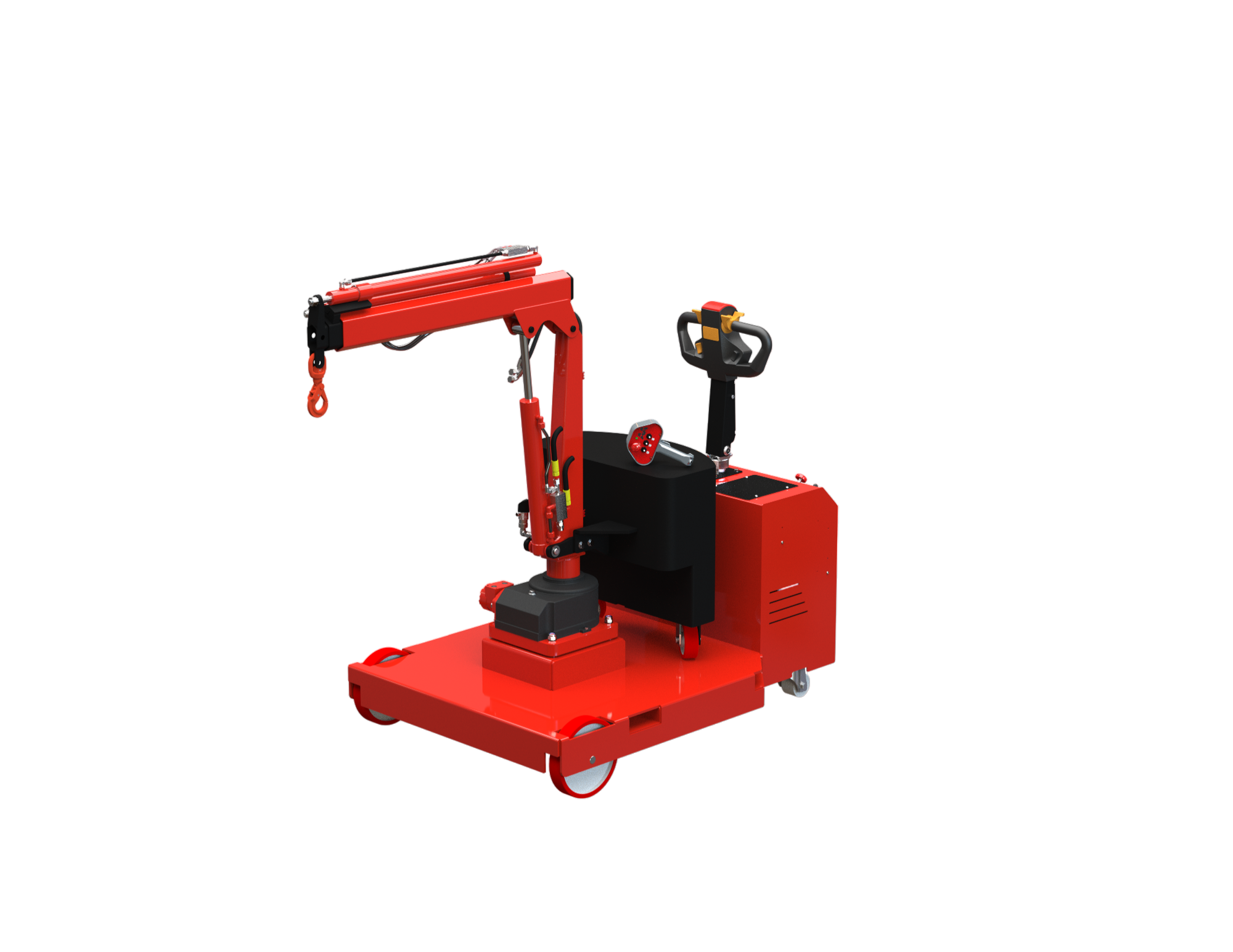 Motorisierter, schwenkbarer Pick & Carry-Kran ORBIT 500ER, Tragfähigkeit 500 kg